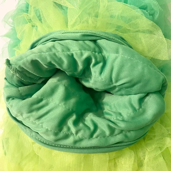 Spirit Halloween Rave Boot Covers Green Festival Costume Cosplay - Picture 8 of 10